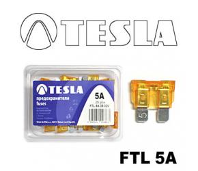 FTL0.005.010 TESLA Предохранитель (комплект) плоский с индикатором LED 5A